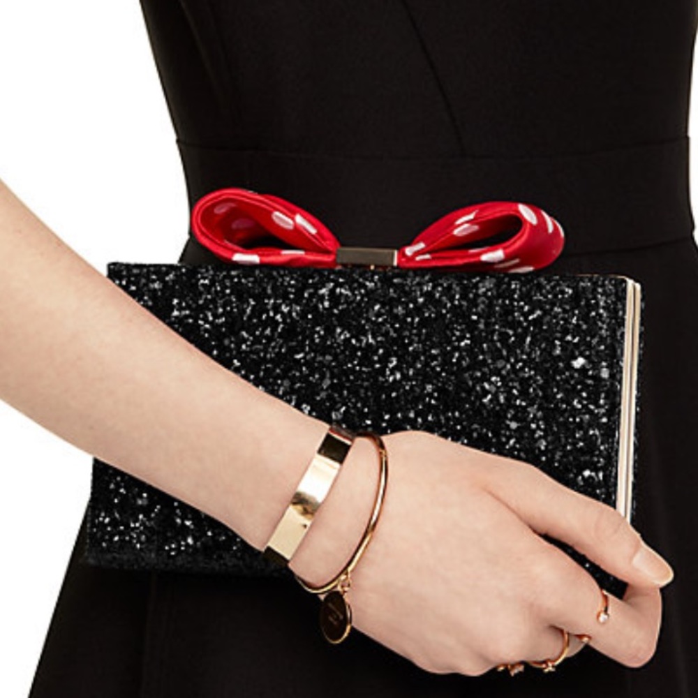 Kate spade Minnie Mouse clutch crossbody black - Picture 2 of 8